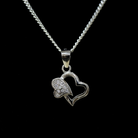 Duo Heart Necklace - Picture 1 of 1